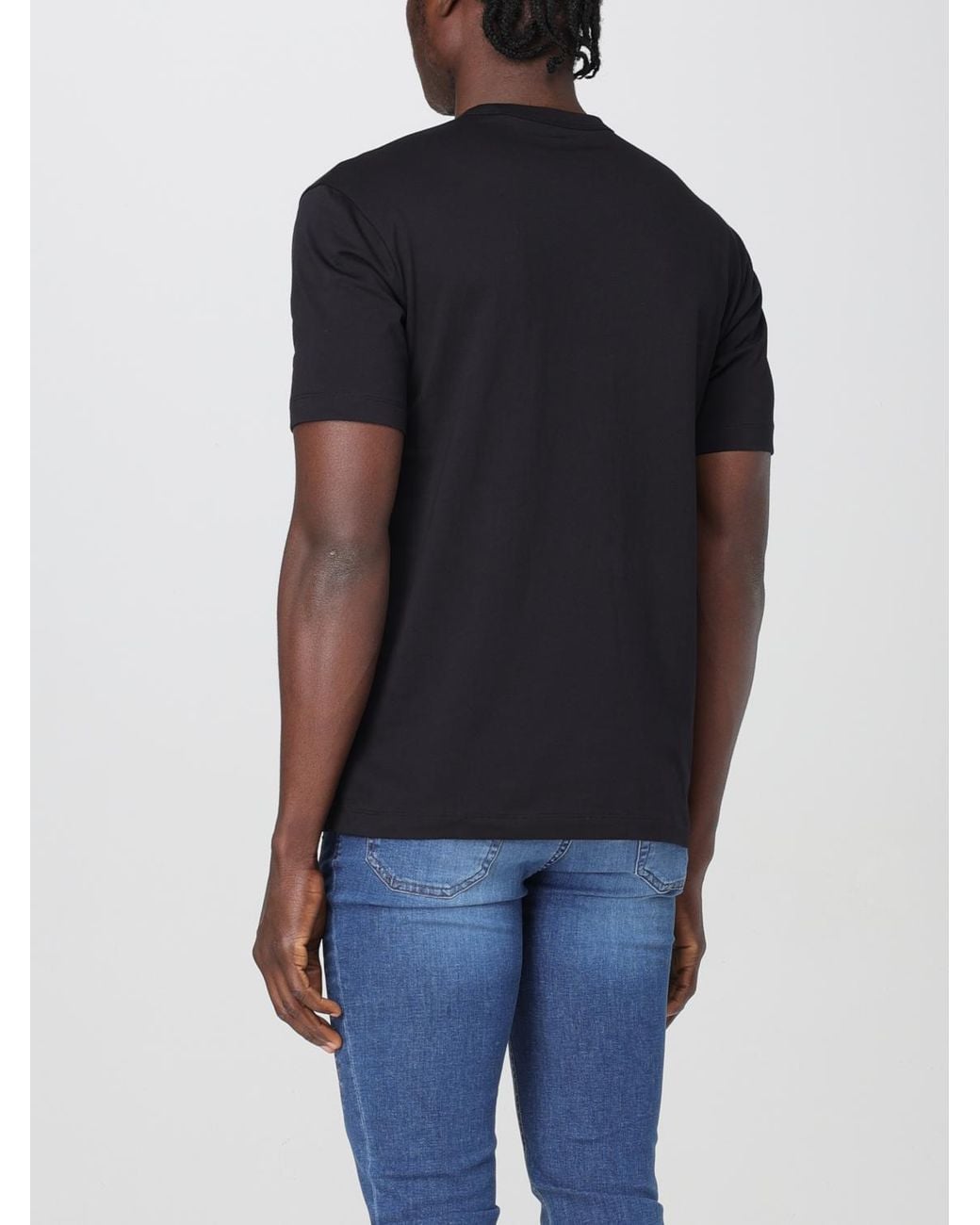 Camiseta Hombre Blauer de hombre de color Blue