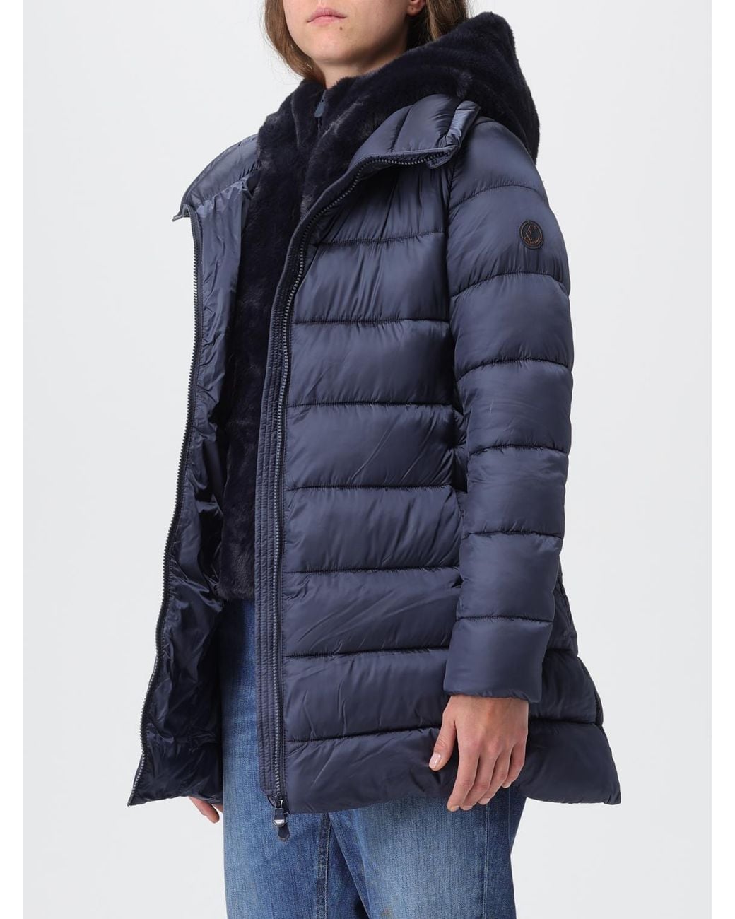 Veste Femme Save The Duck en coloris Blue