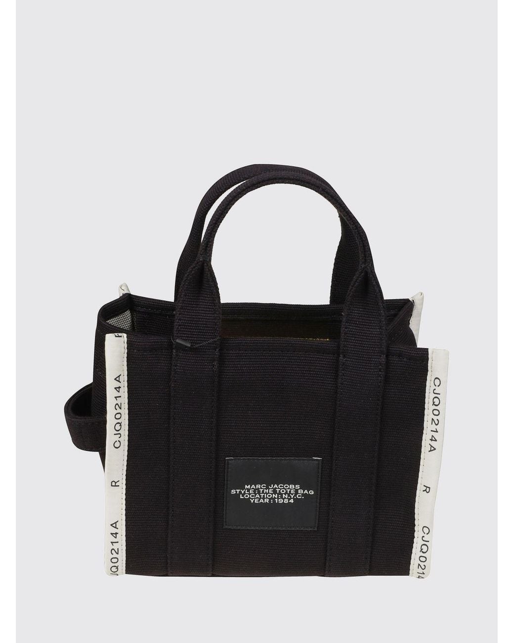 Marc Jacobs Black The Small Tote Bag Handbag
