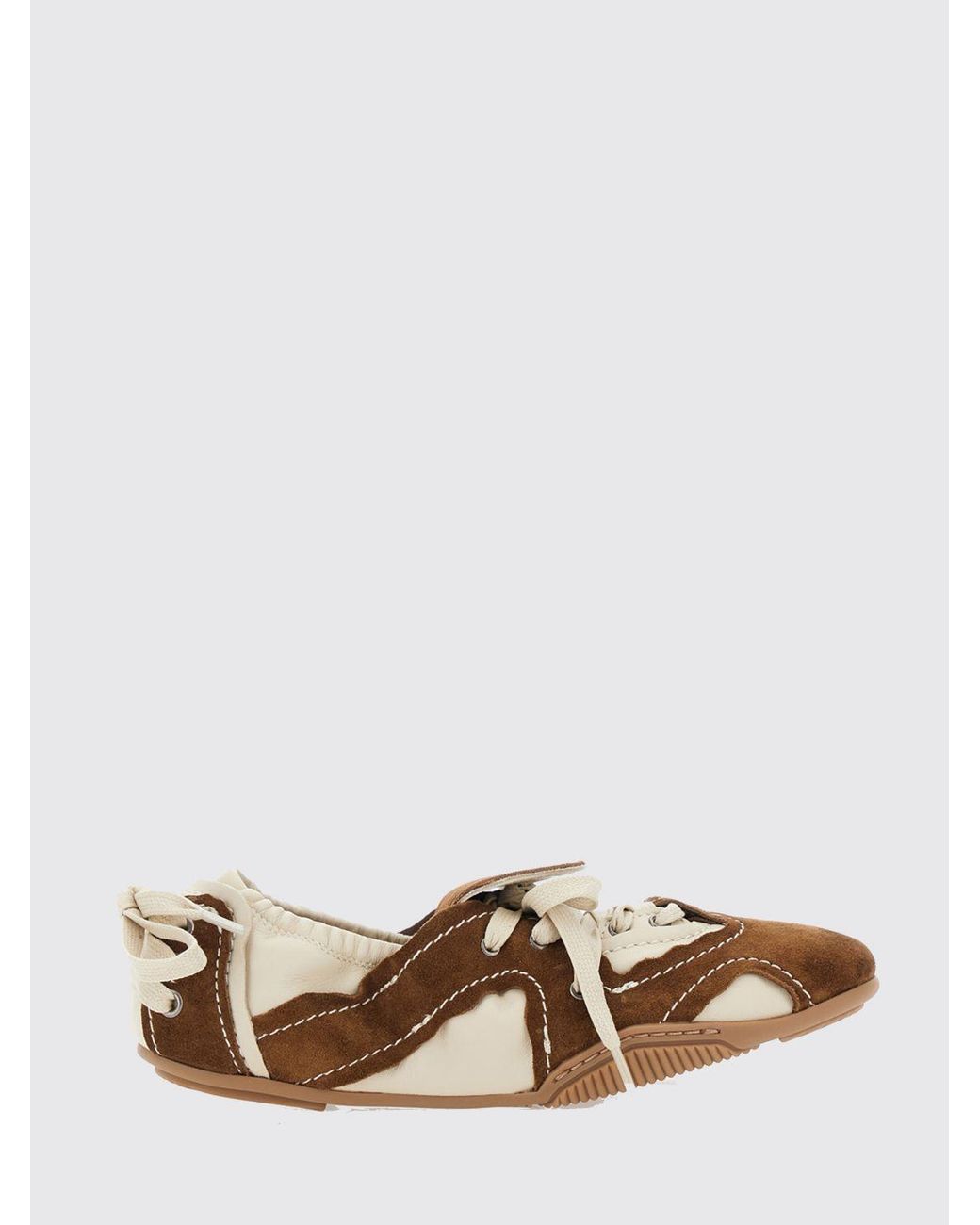 Acne White Low-Top Sneakers
