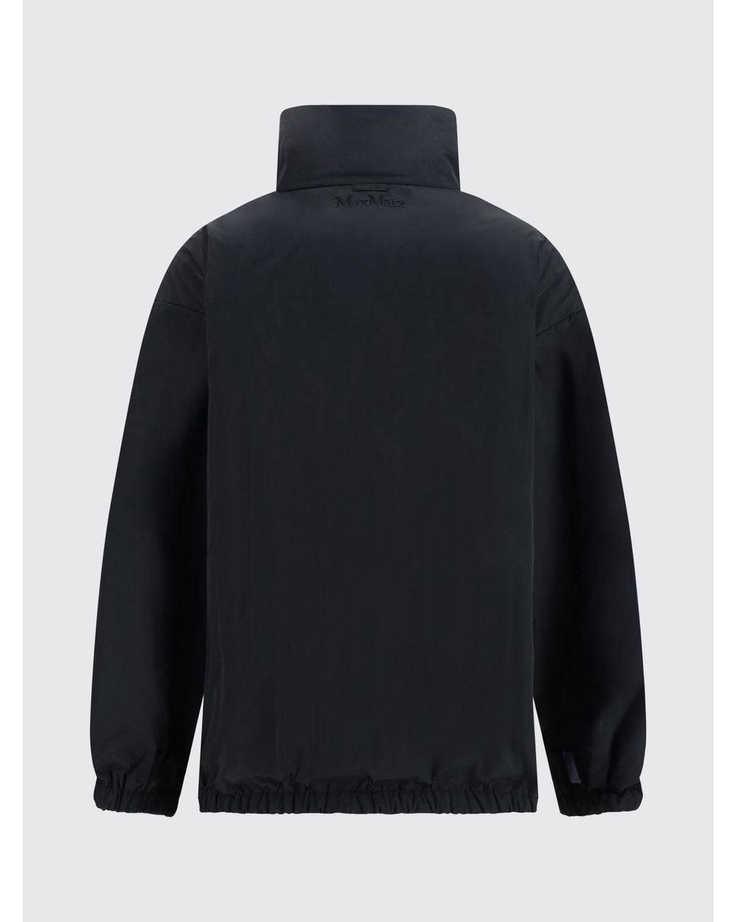 Max Mara Blue Claudia Reversible Padded Bomber Jacket