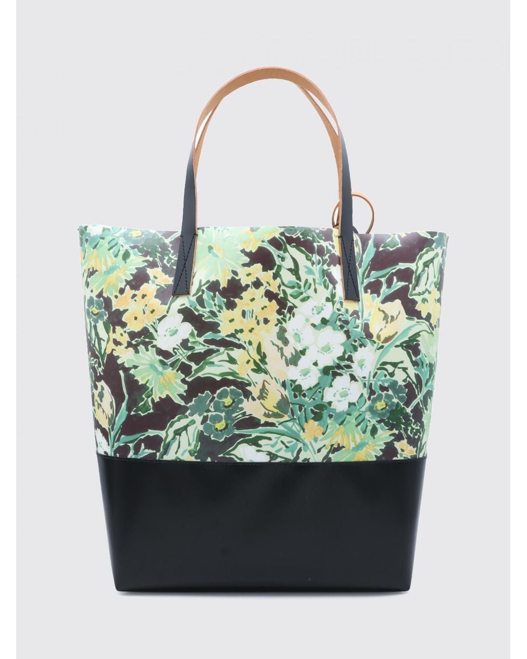 Mini Borsa Tote di Marni in Green