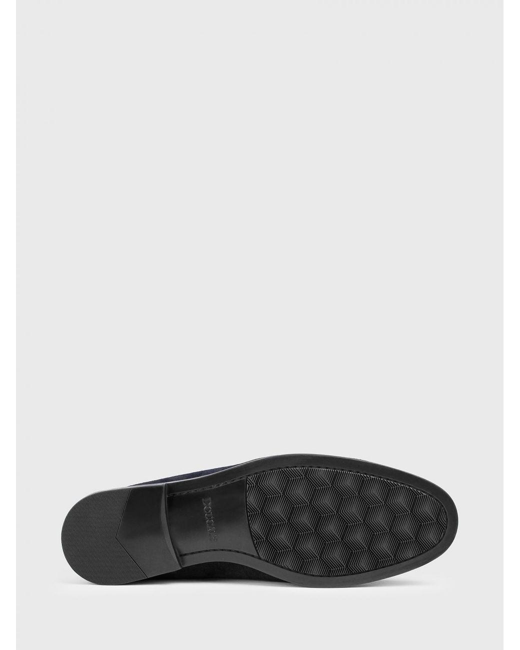Doucal's Blue Suede Loafers for men