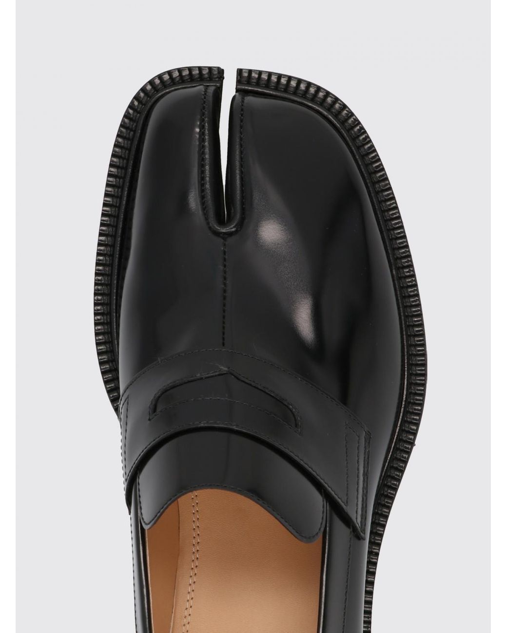 Maison Margiela White Tabi Loafers for men