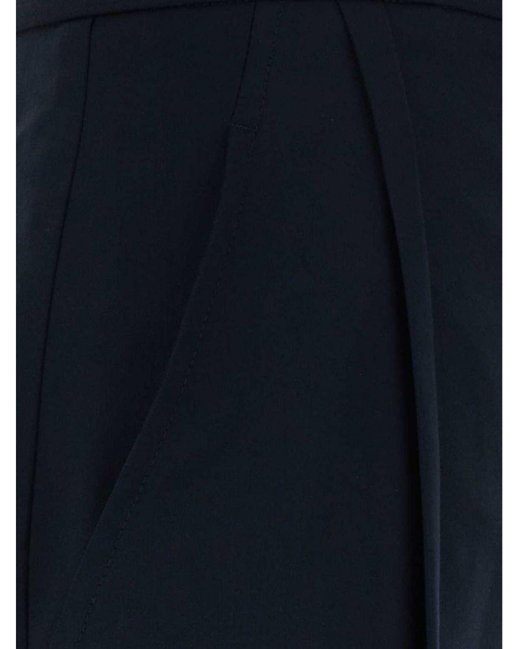 Vivienne Westwood Blue High-Waisted Flared Virgin Wool Trousers