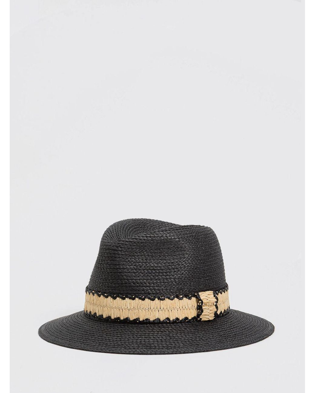 Twinset White Raffia Hat