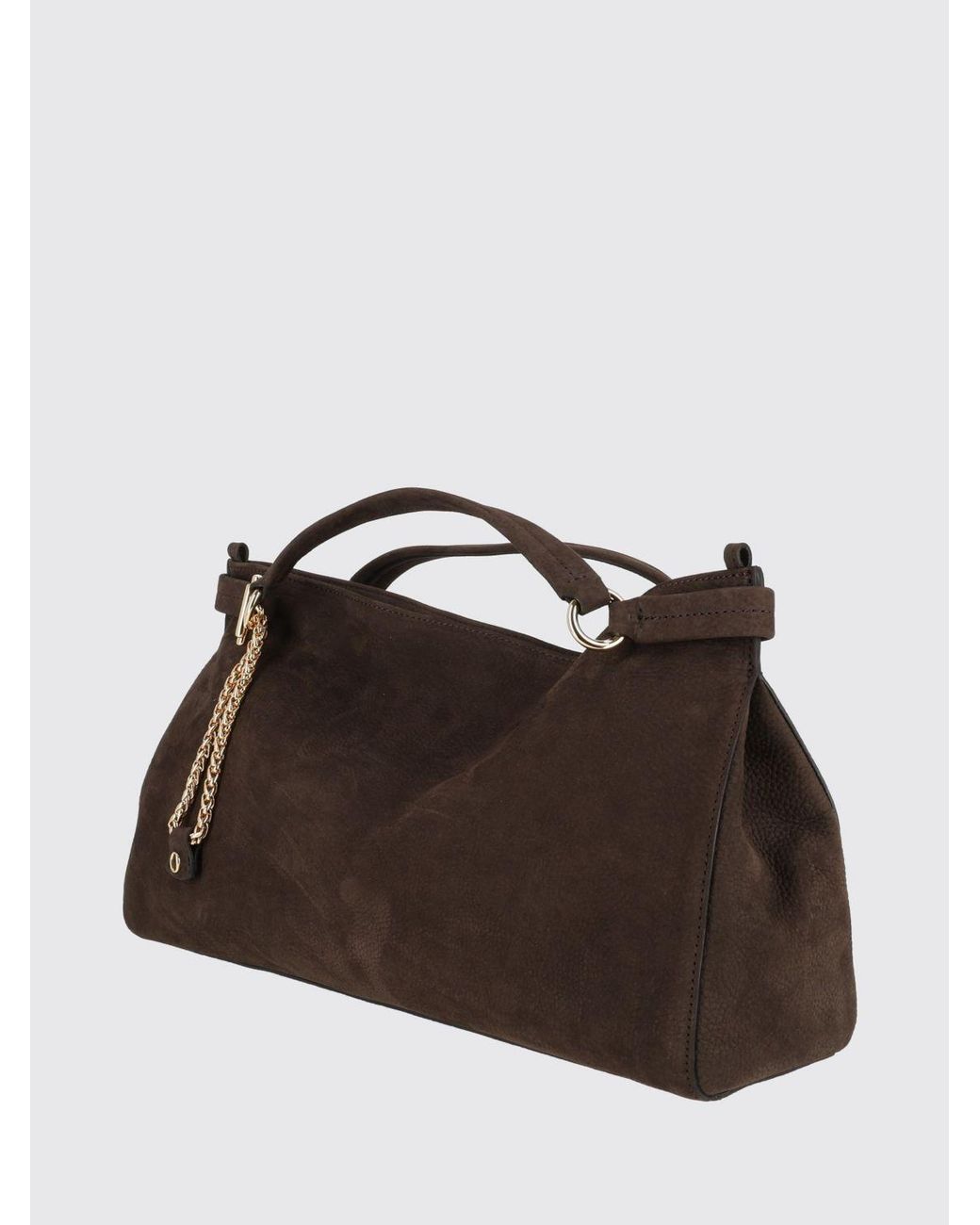 Orciani Brown Virgo Handbag