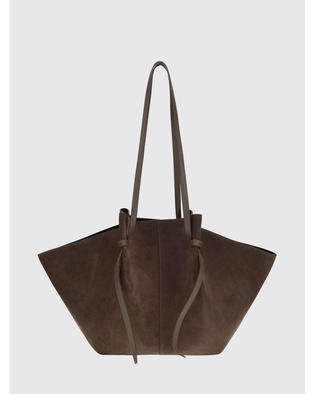 Yuzefi Brown Medium Mochi Shoulder Bag