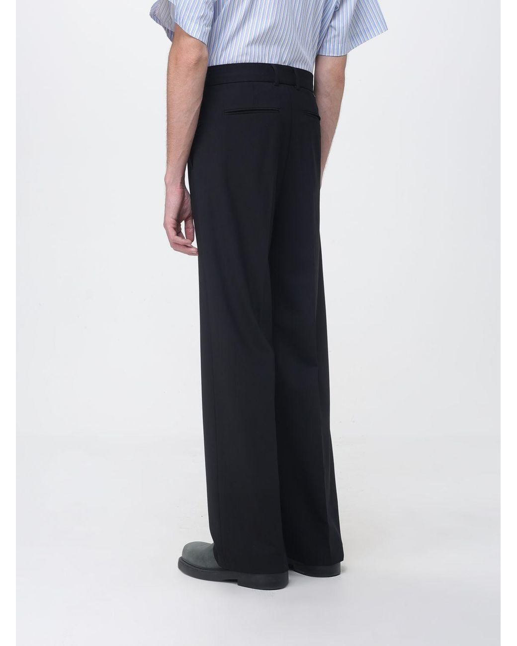 MSGM Blue Pants for men