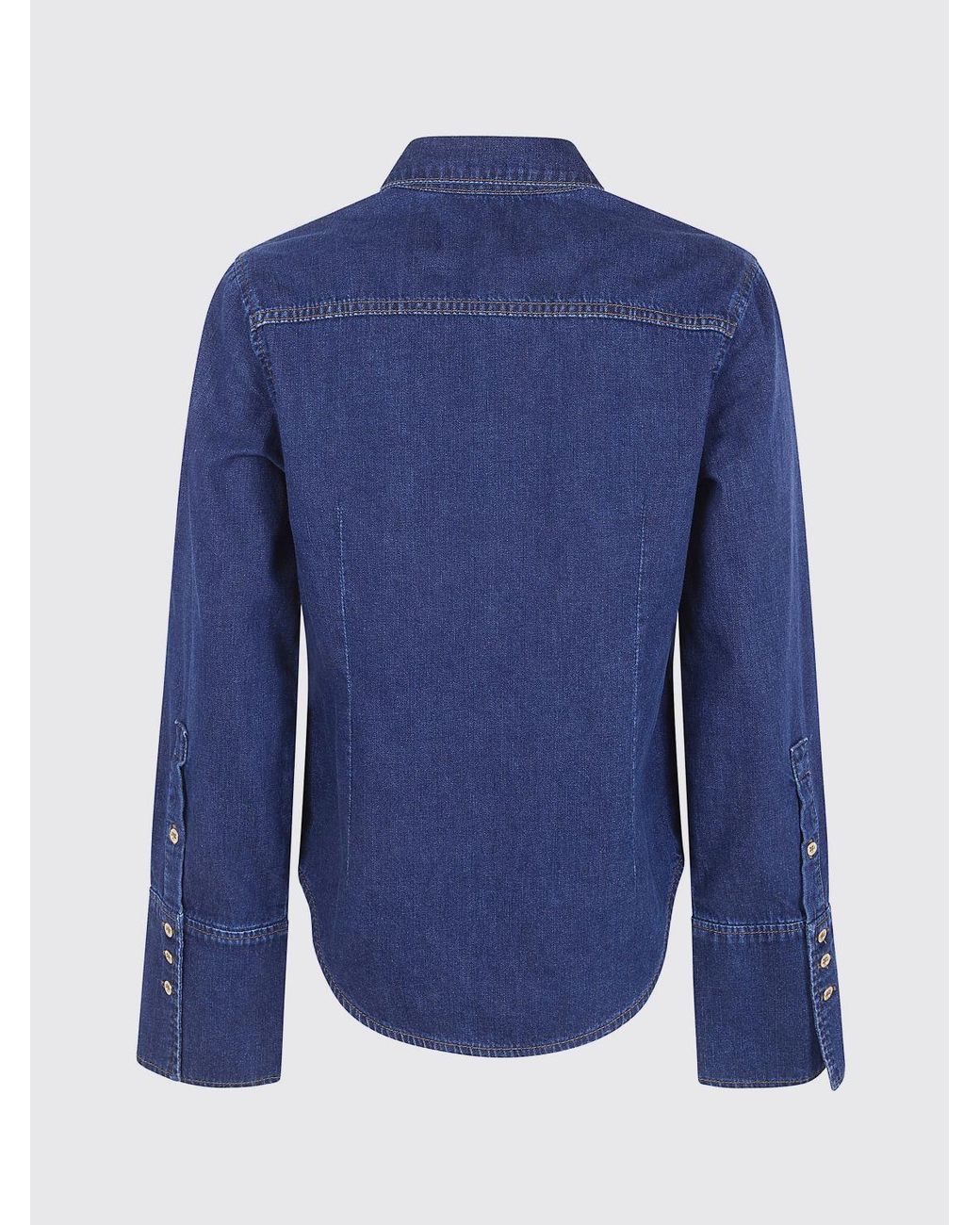 7 For All Mankind Blue Shirt
