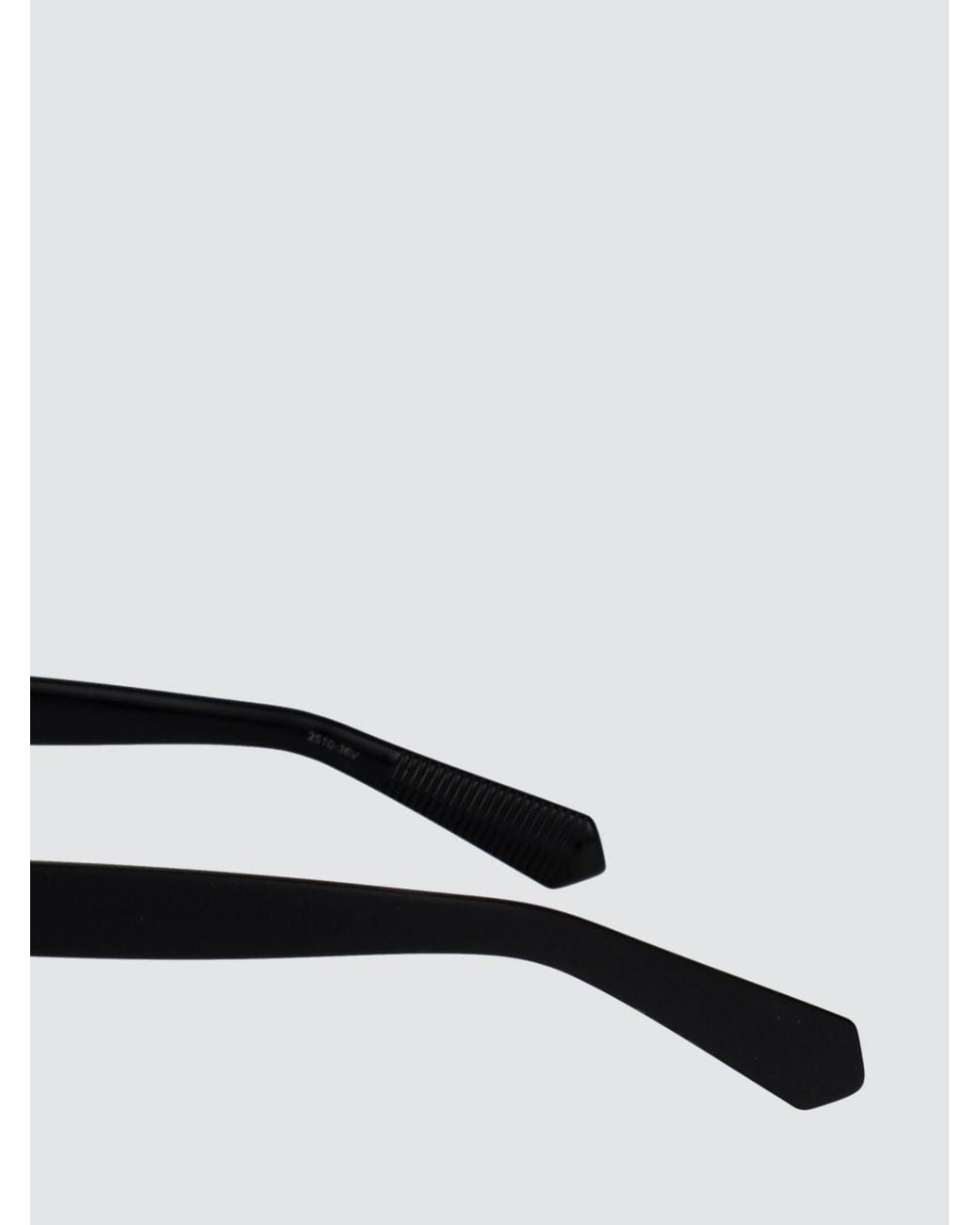 Calvin Klein Black Cat-Eye Acetate Sunglasses With Monogram Logo