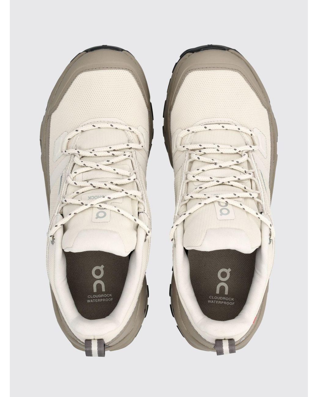 On Shoes White Waterproof Cloudrock Low Sneakers