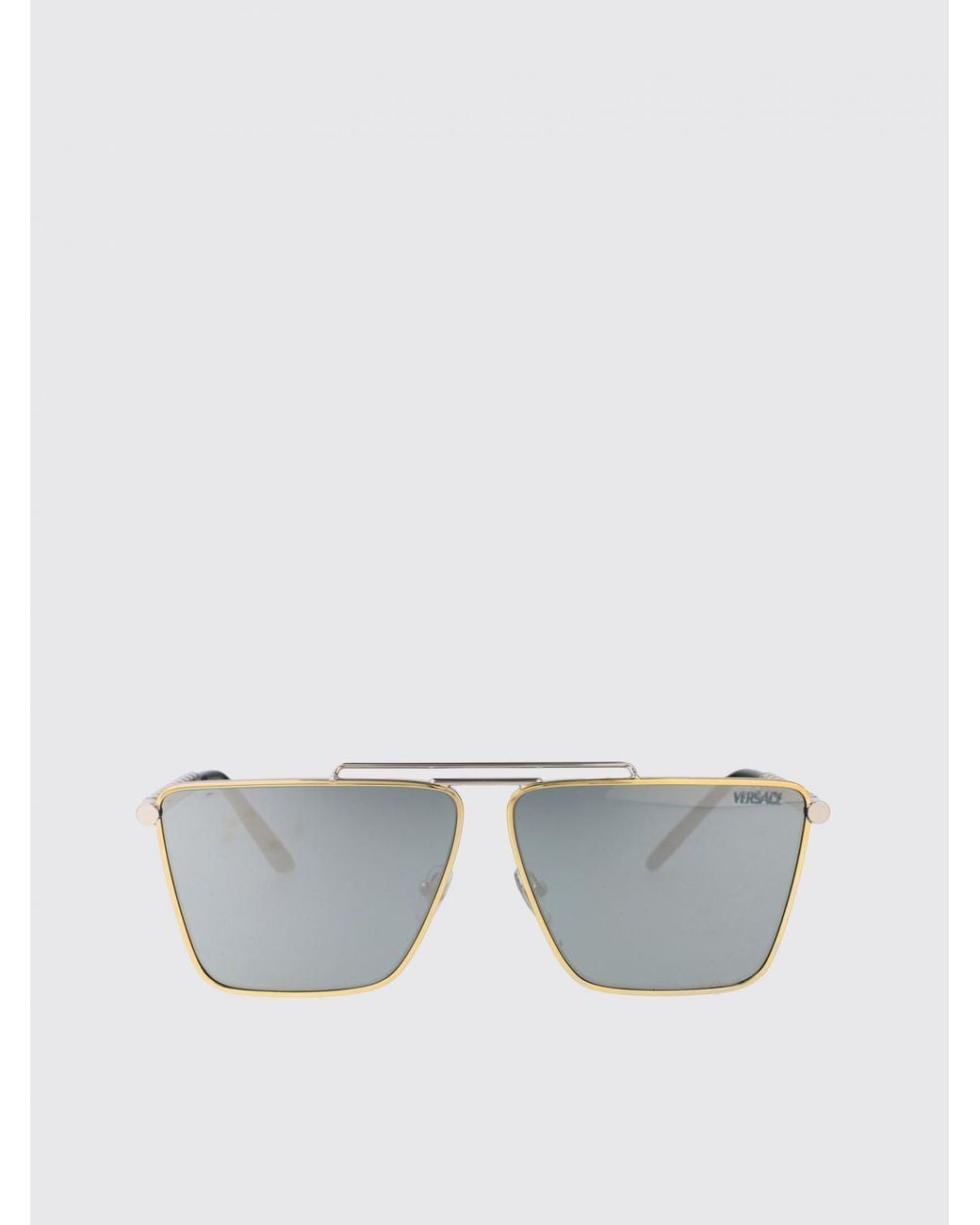 Versace White 0Ve2266 Metal And Acetate Sunglasses for men