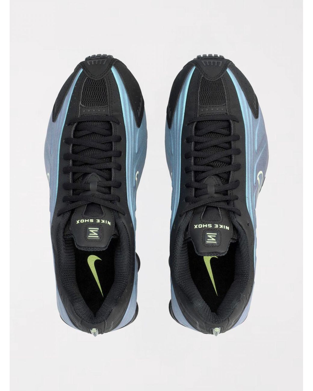 Nike Blue Shox R4 Running Sneakers for men