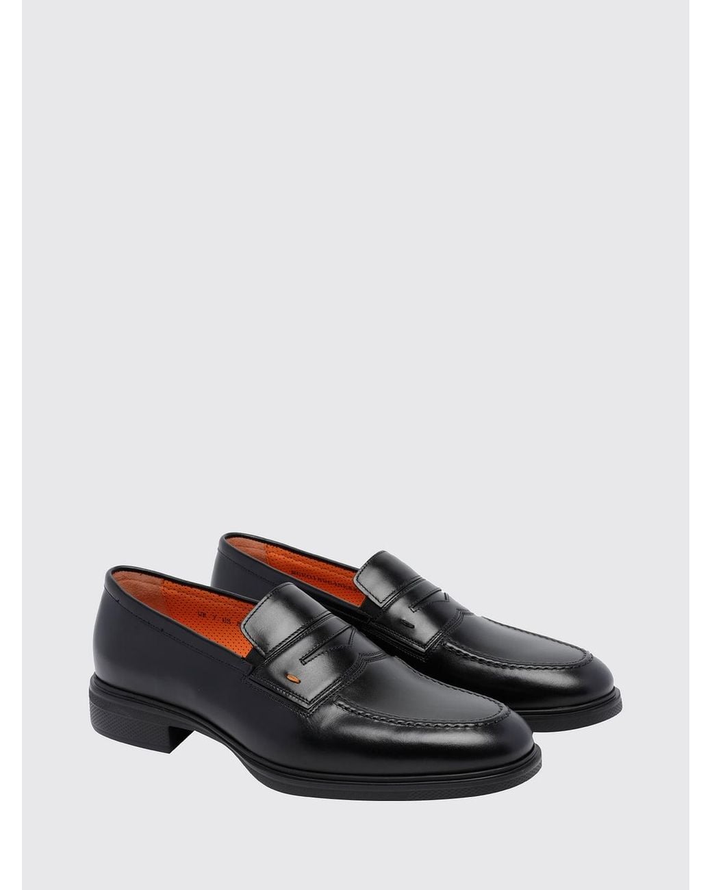 Santoni White Loafers for men