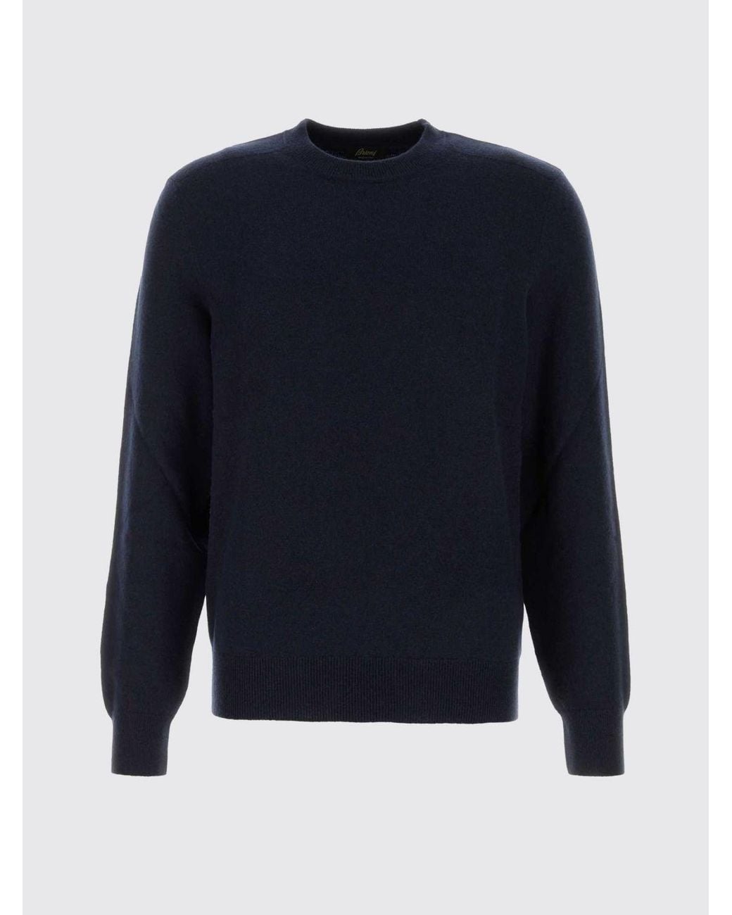 Brioni Blue Crewneck Jumper for men