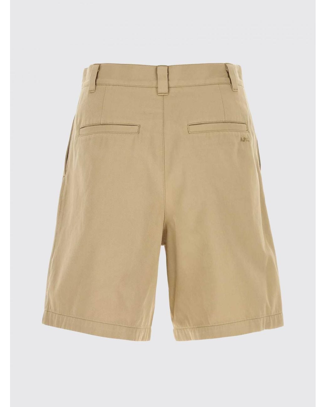 A.P.C. Natural Organic Cotton Shorts for men