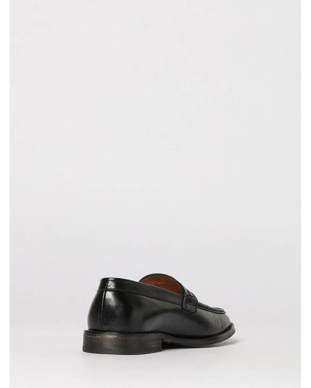 Our Legacy Black Polished Leather Loafers for men