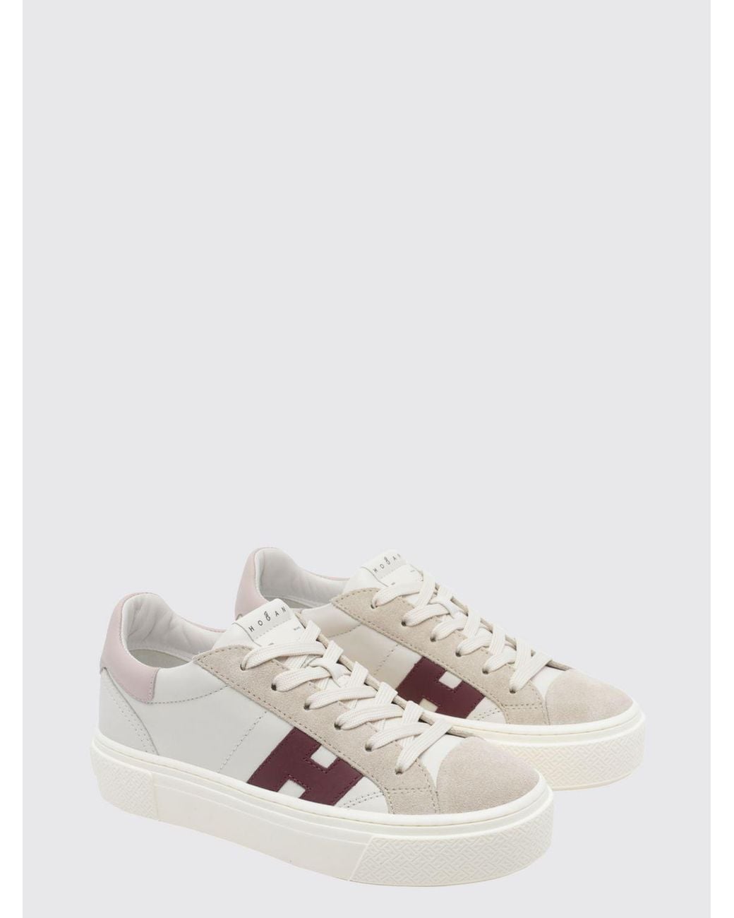 Hogan Natural Crosswind Platform Sneakers