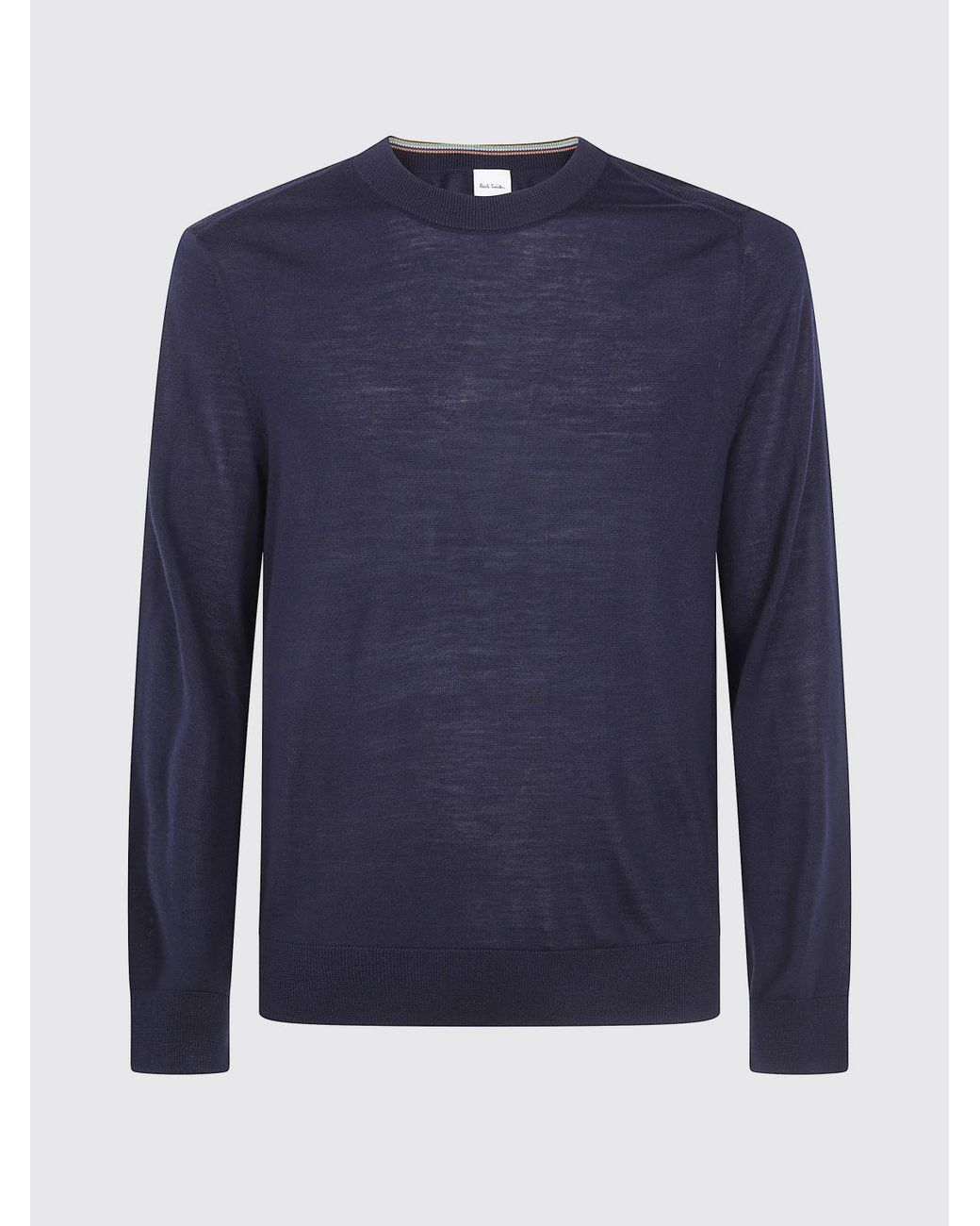 Paul Smith Blue Crewneck Sweater for men