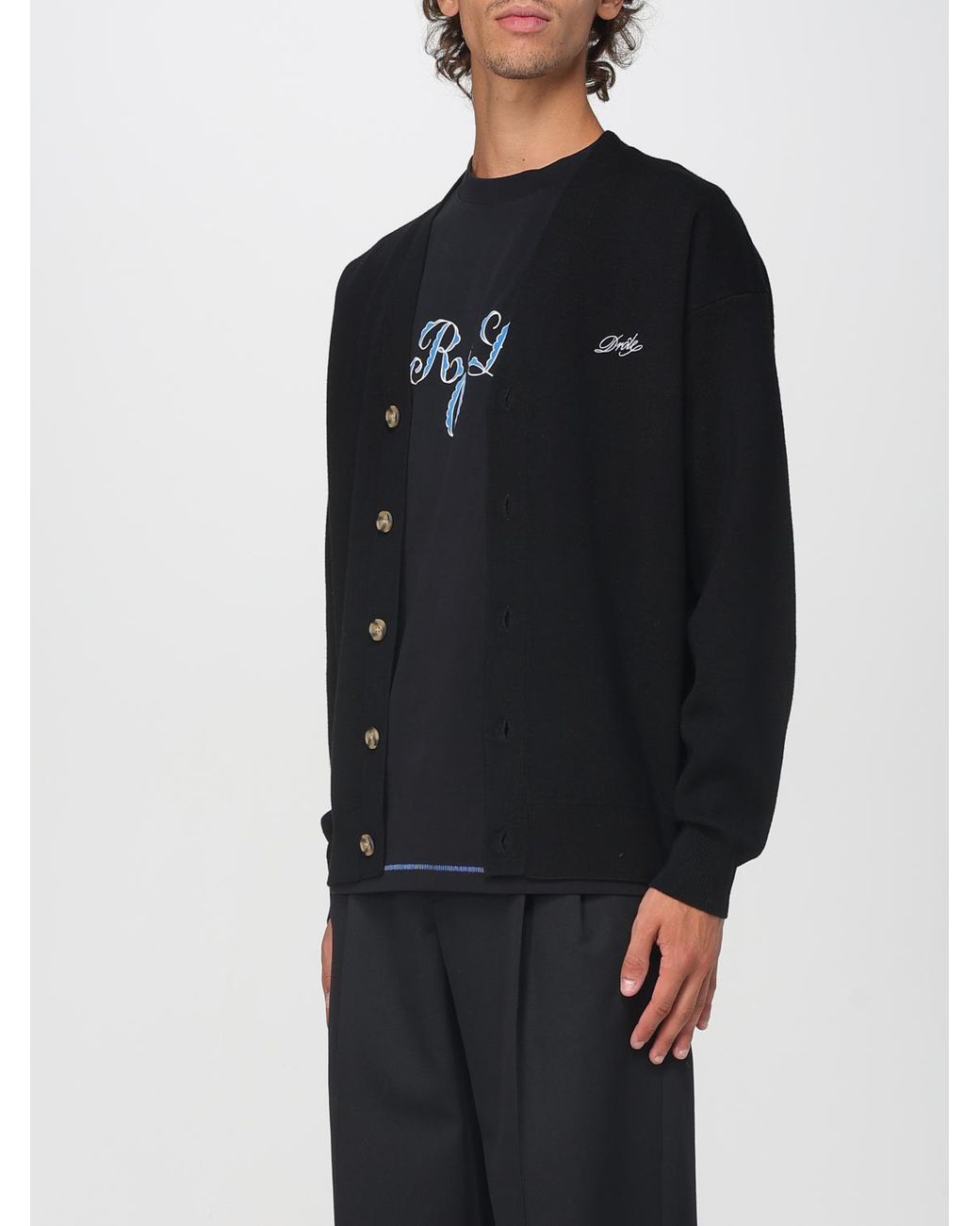 Drole de Monsieur Blue Sweater for men