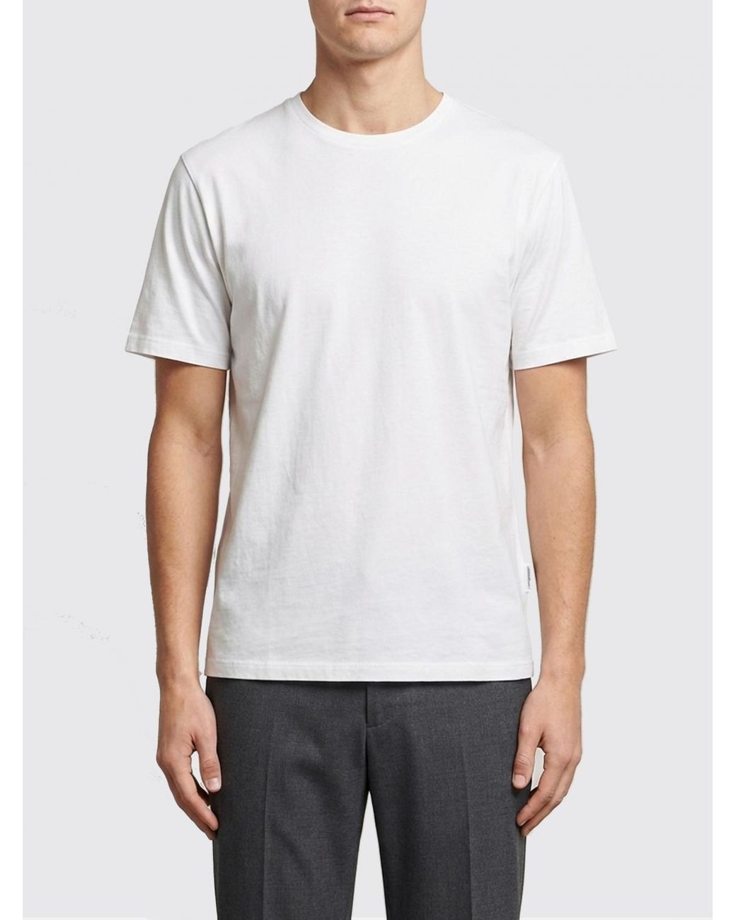 Our Legacy White Basic Cotton T-Shirt for men