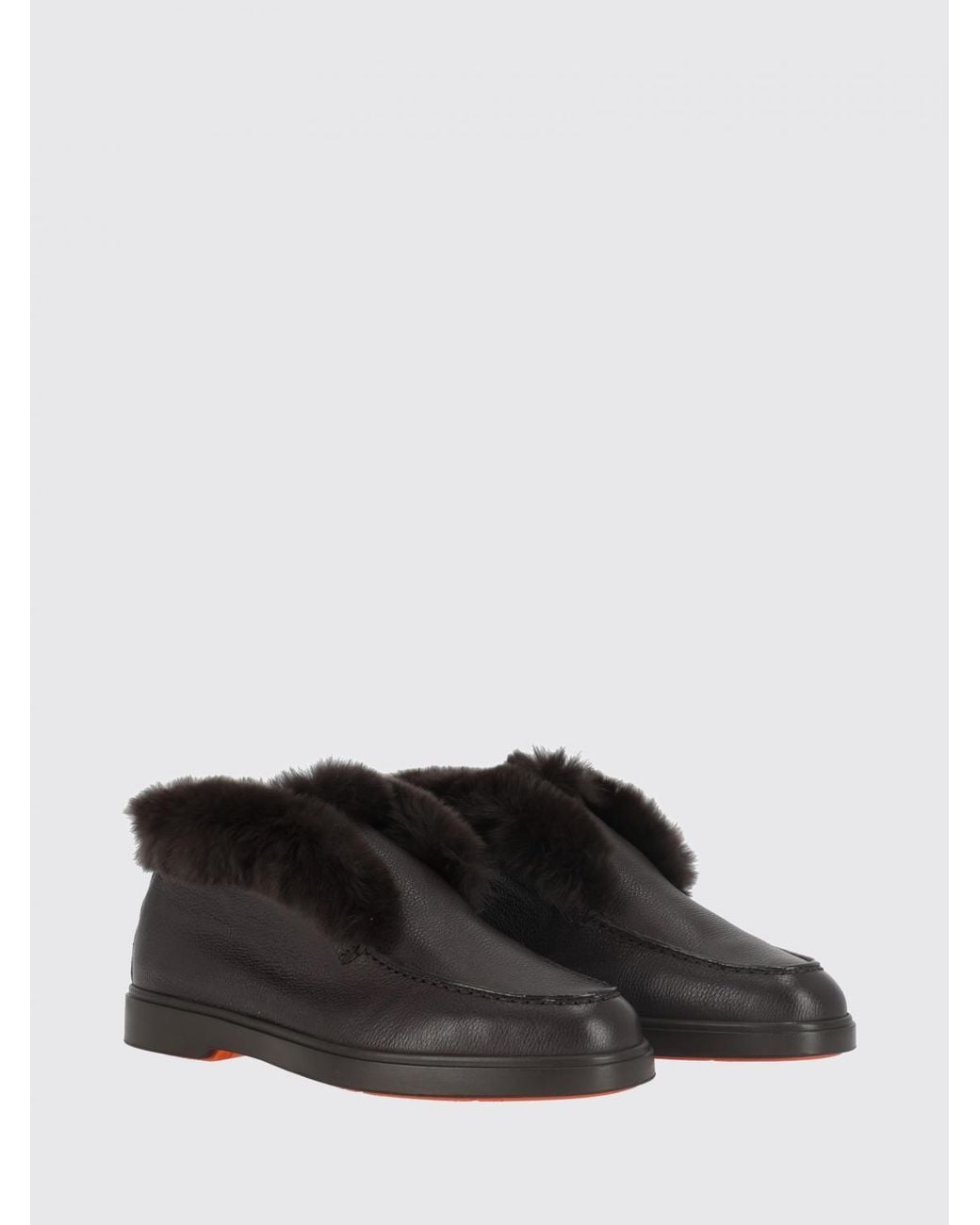 Santoni White Shoes
