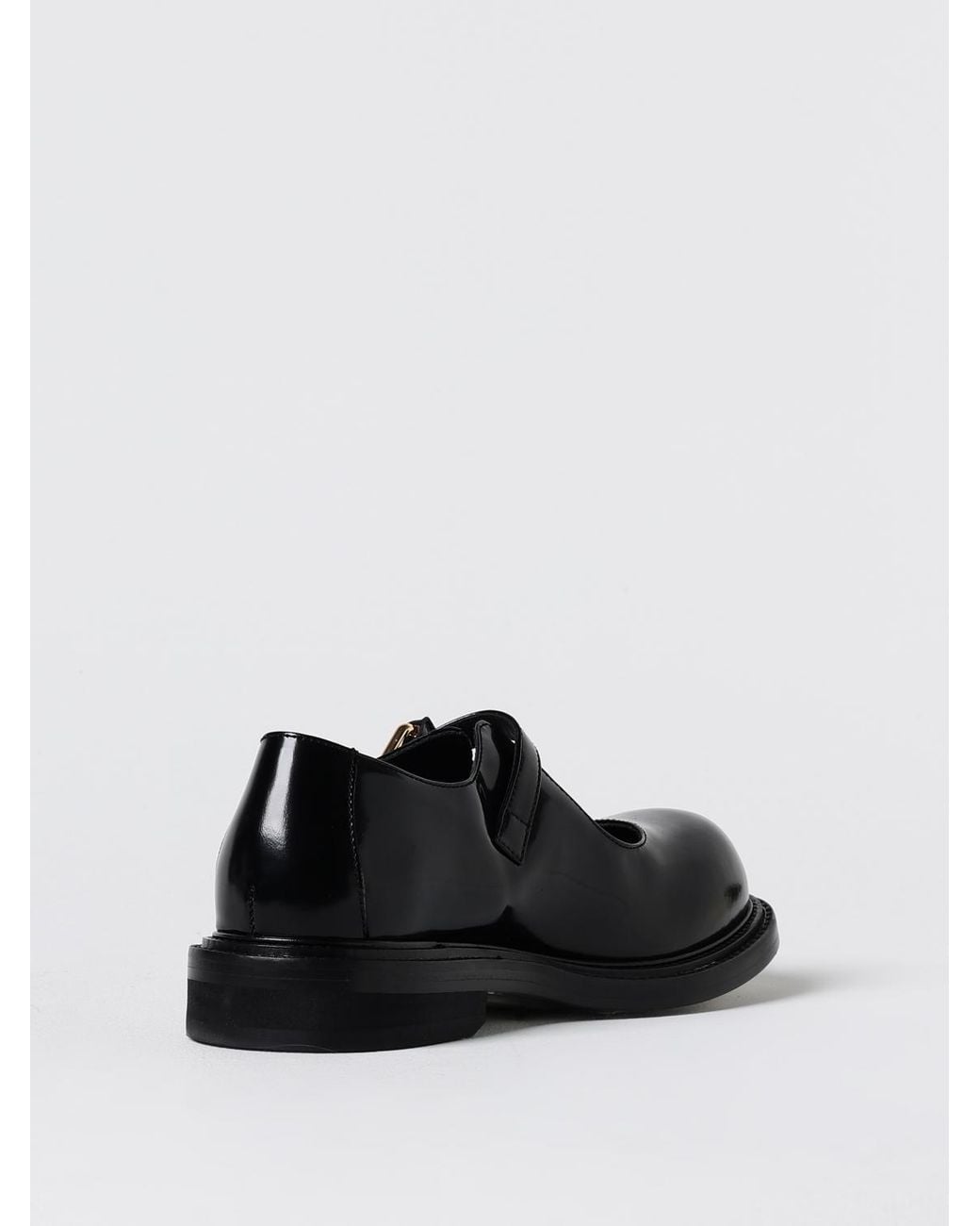 Moschino Couture Black Flat Shoes