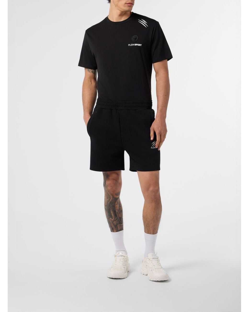 Philipp Plein Black Shorts for men