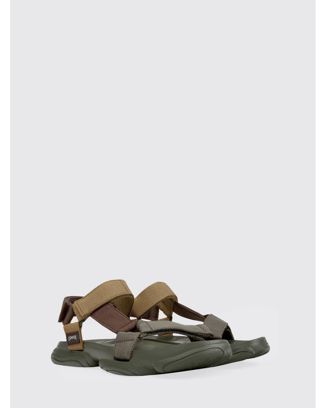 Camper White Karst Recycled Fabric Sandal for men