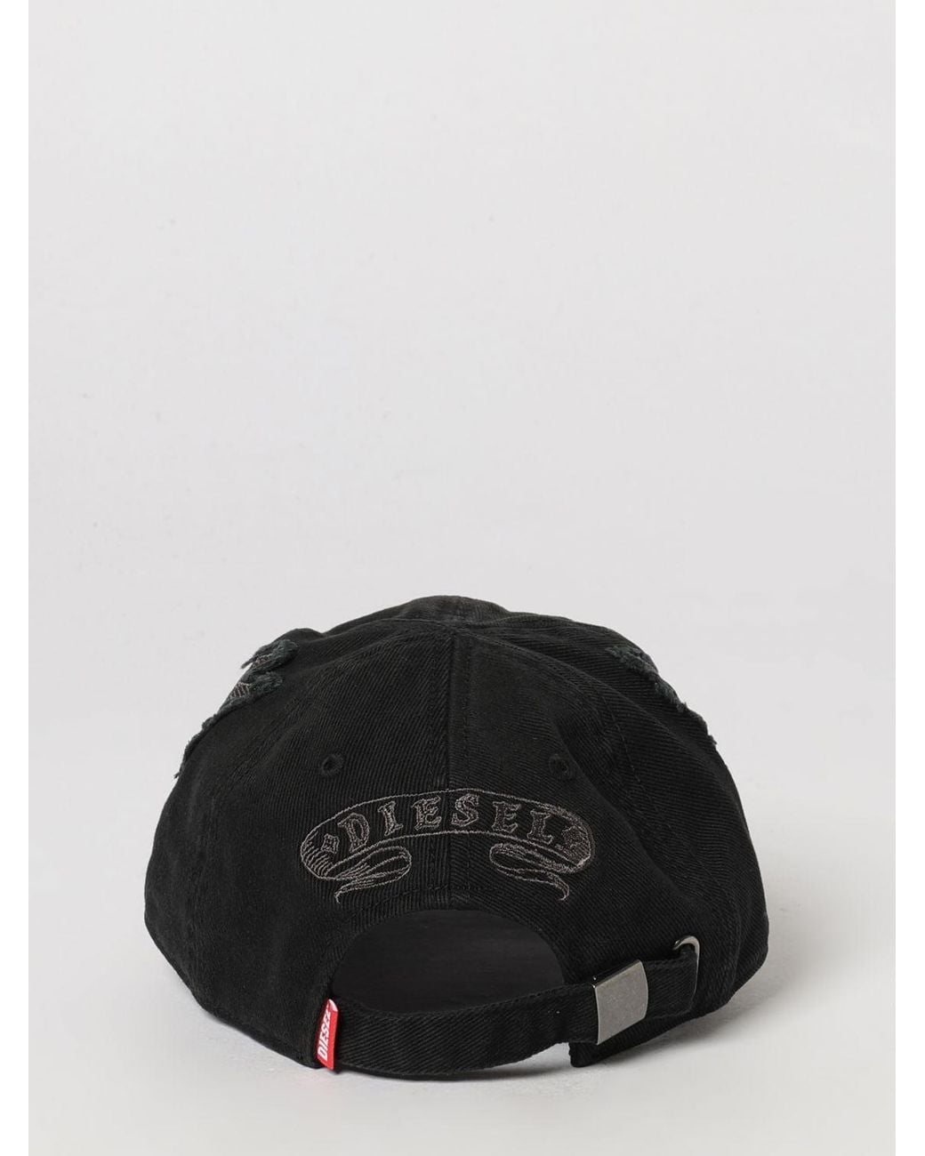 DIESEL Black Hat for men
