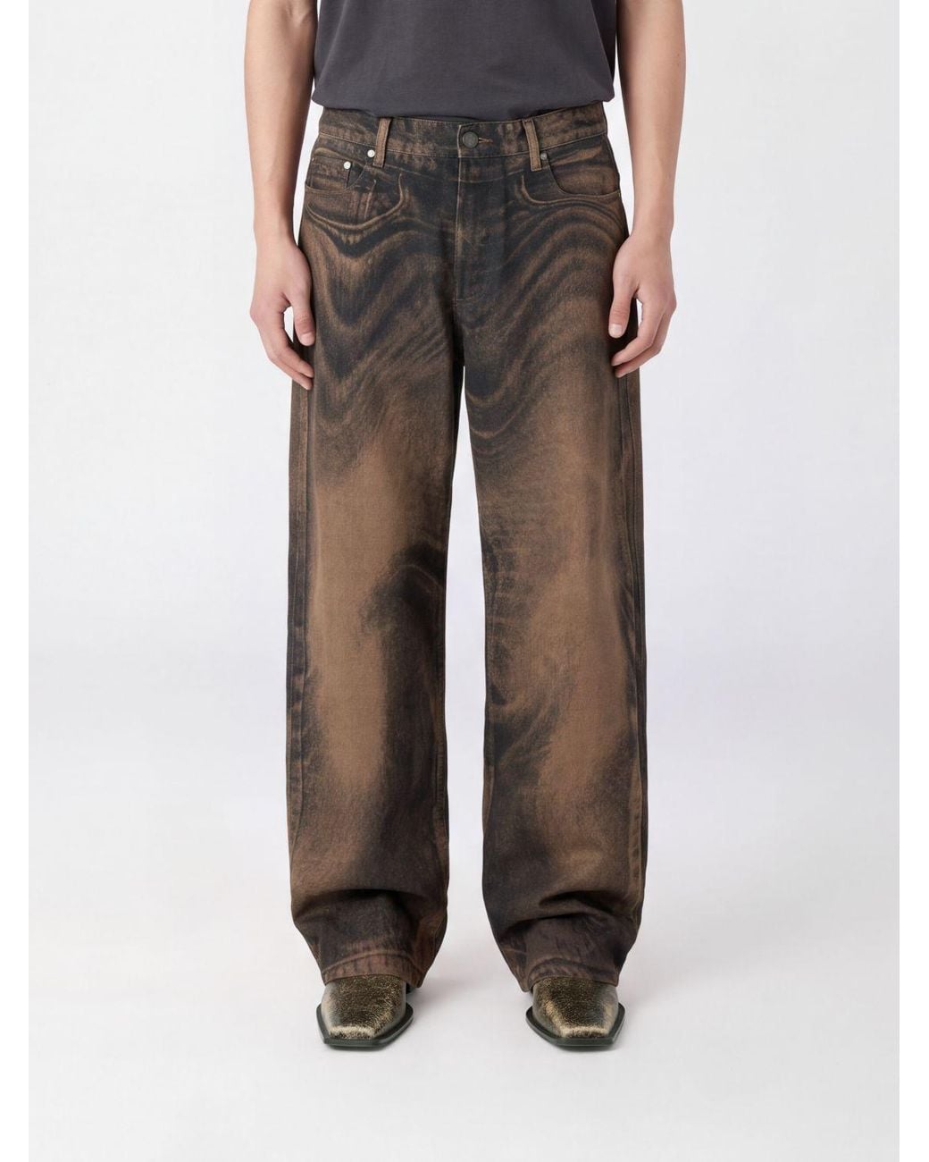 Camper Black Wide-Leg Jeans for men