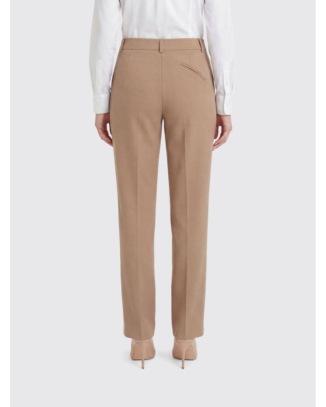 FEDERICA TOSI Natural Tailored Trousers