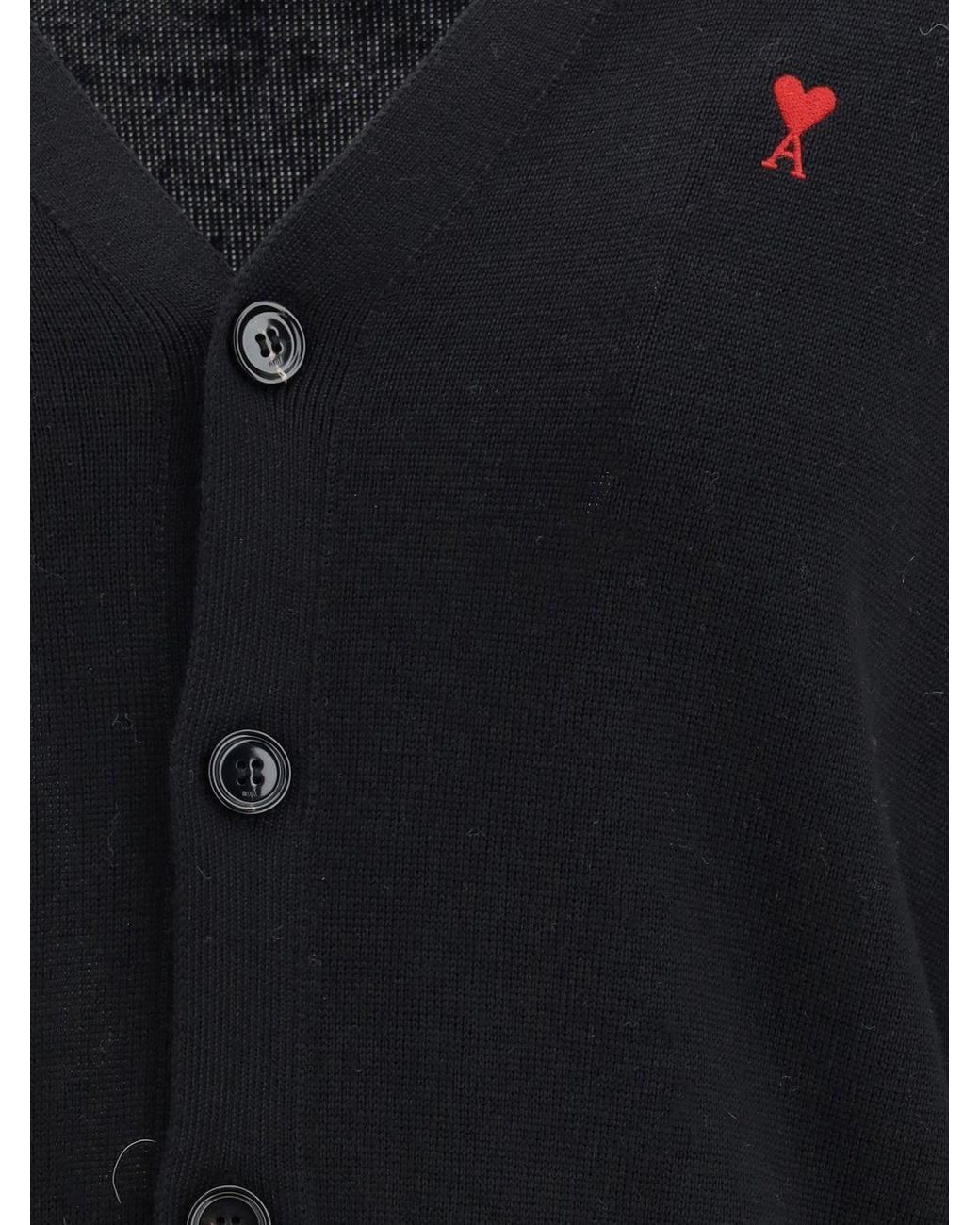 Cardigan En Laine AMI pour homme en coloris Blue