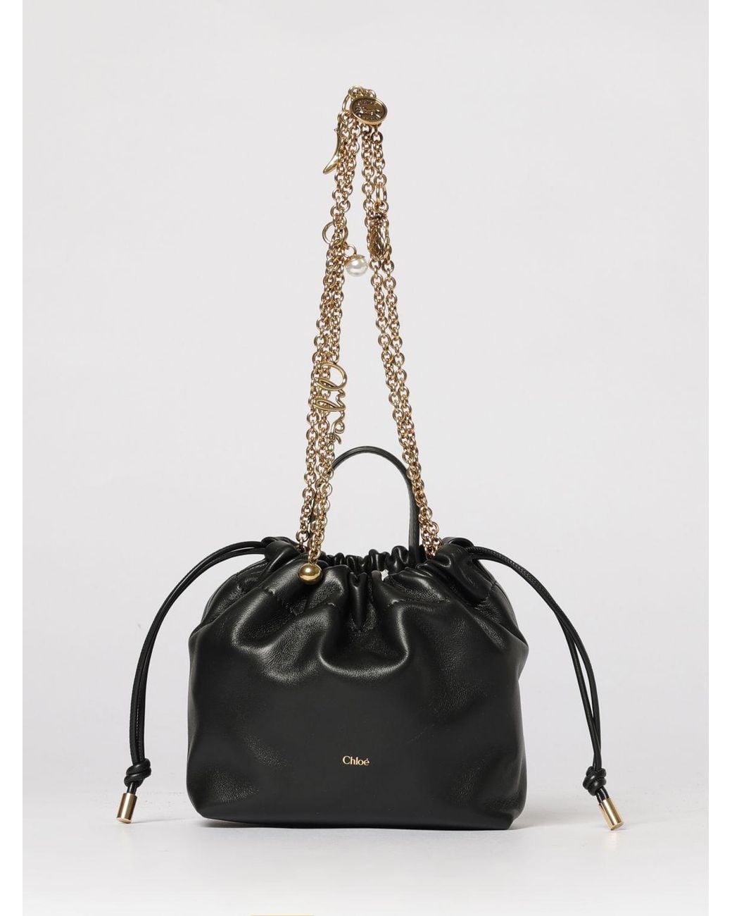 Chloé Black ChloÉ Mini Icons Nappa Bucket Bag