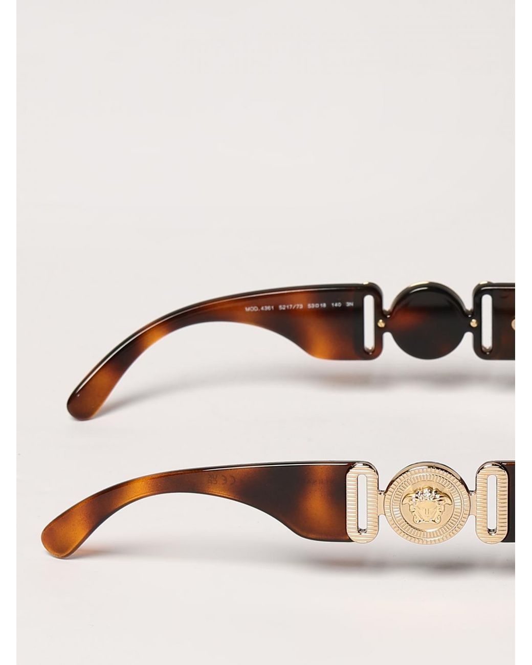 Versace Brown Medusa Sunglasses