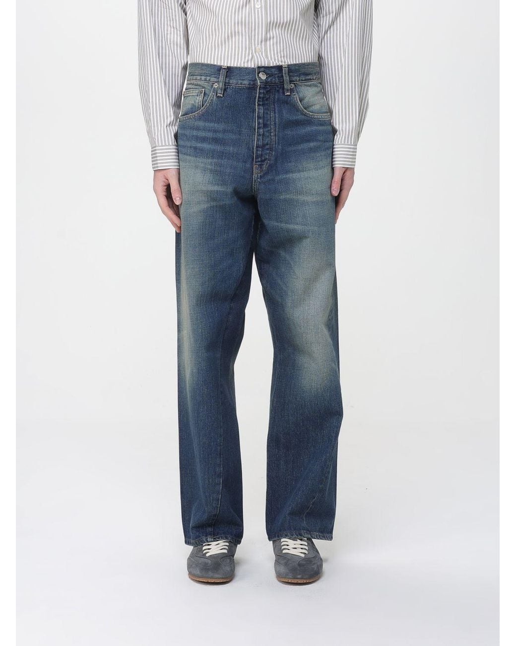 sunflower Blue Straight Denim Jeans for men