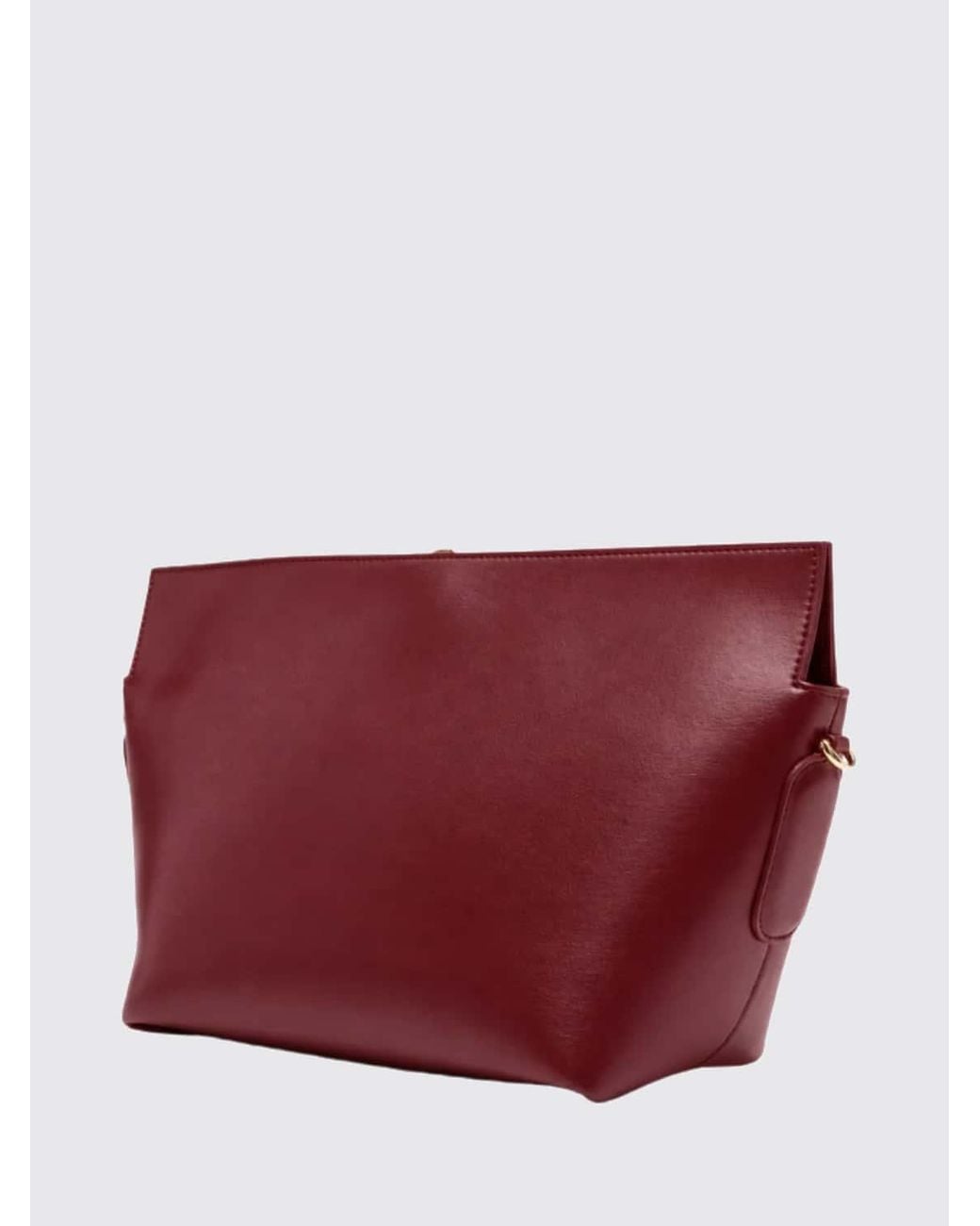 THEMOIRÈ Themoir&Egrave Zoe Flared Vegan Leather Shoulder Bag With Magnetic Closure