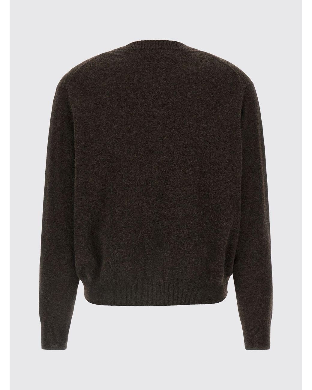 Yves Salomon Black Pure Cashmere Crew Neck Cardigan