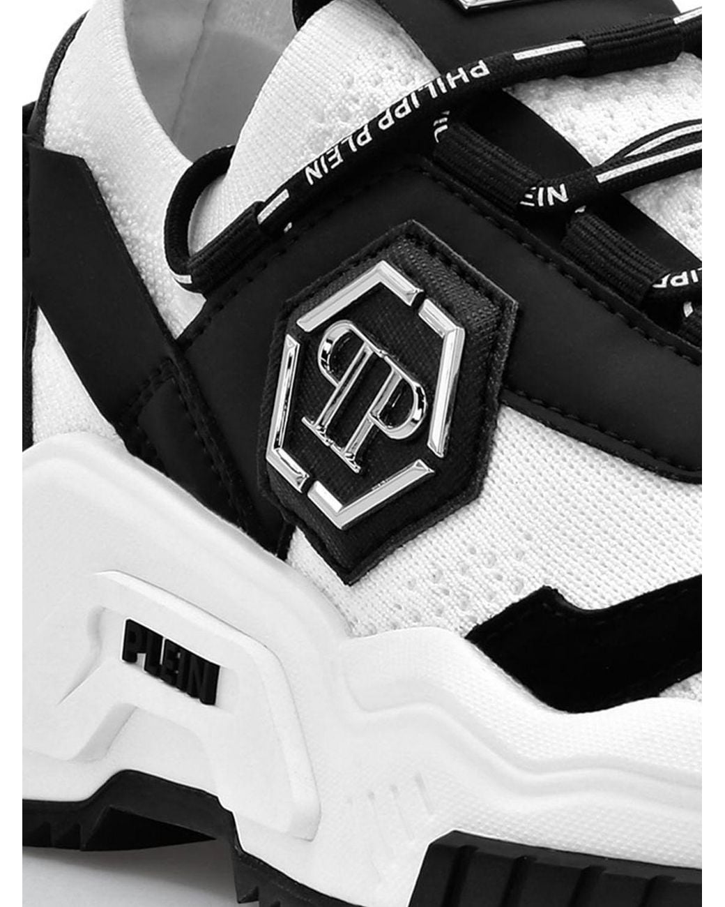 Philipp Plein White Low-Top Sneakers for men