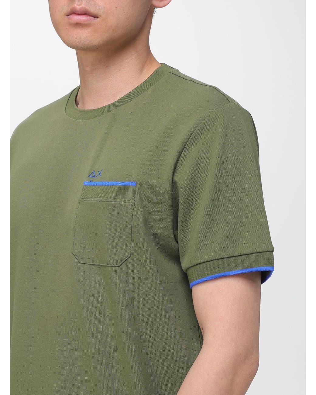 Sun 68 T-Shirt Herren in Green für Herren