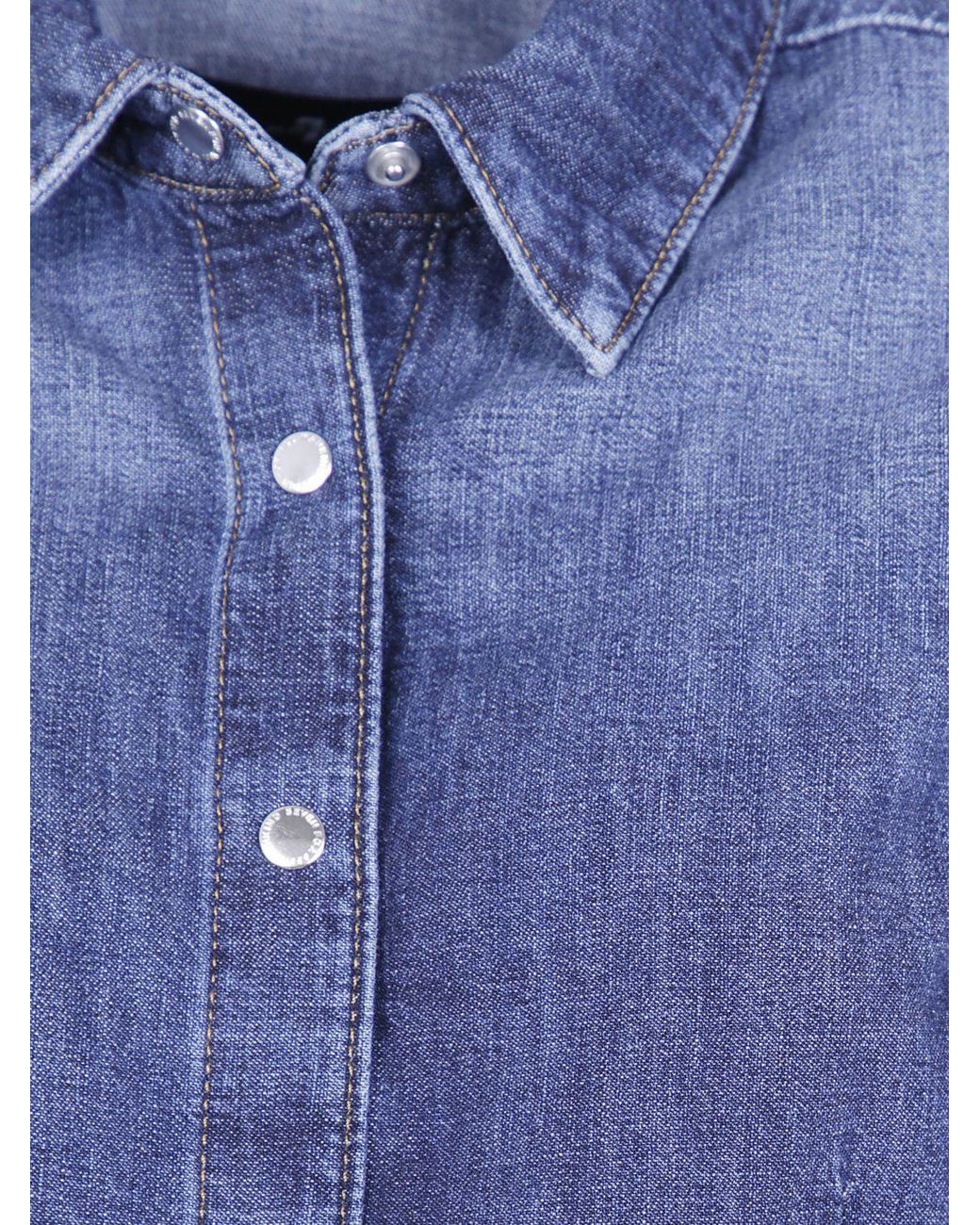 7 For All Mankind Blue Shirt