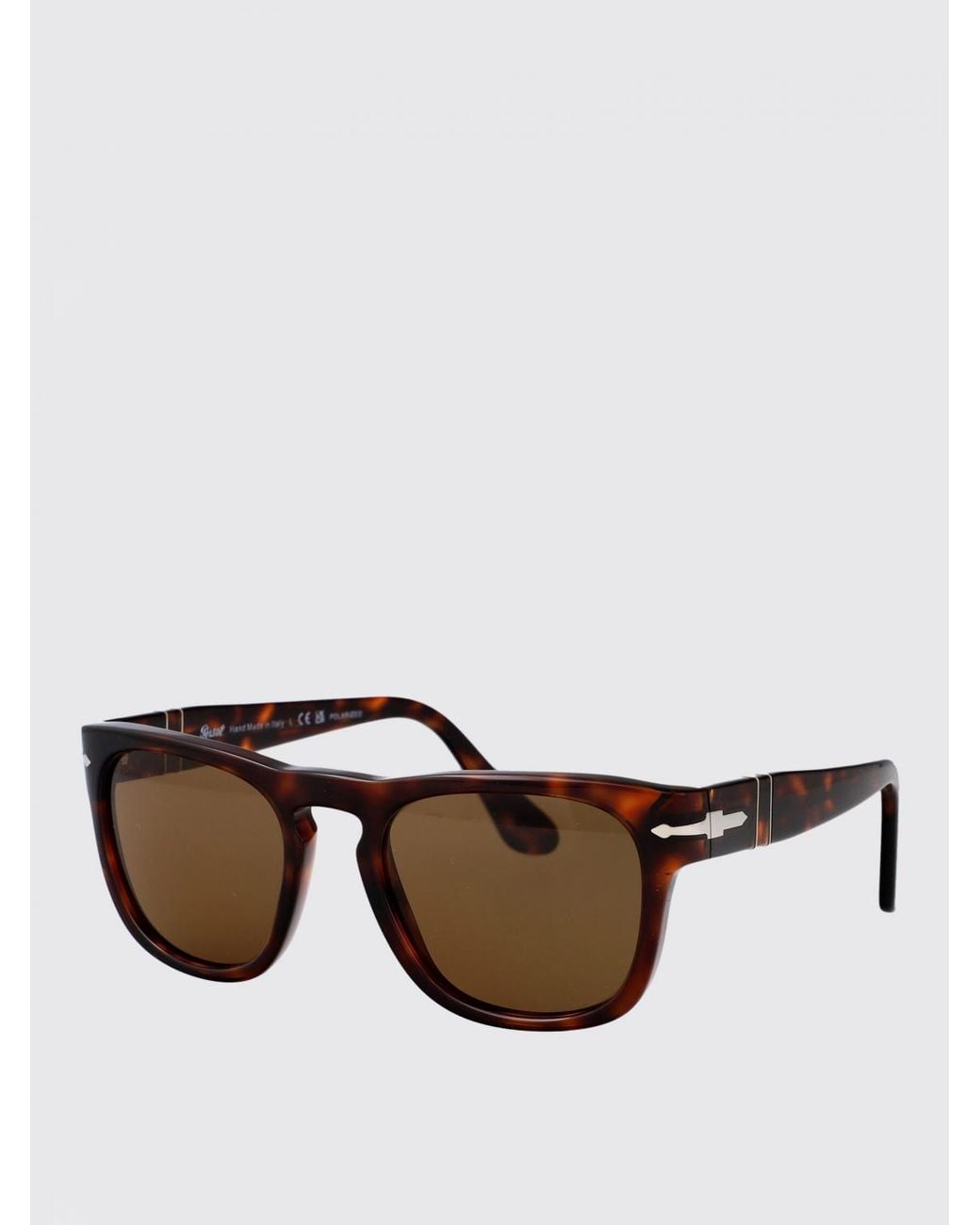Persol Brown Acetate Sunglasses for men