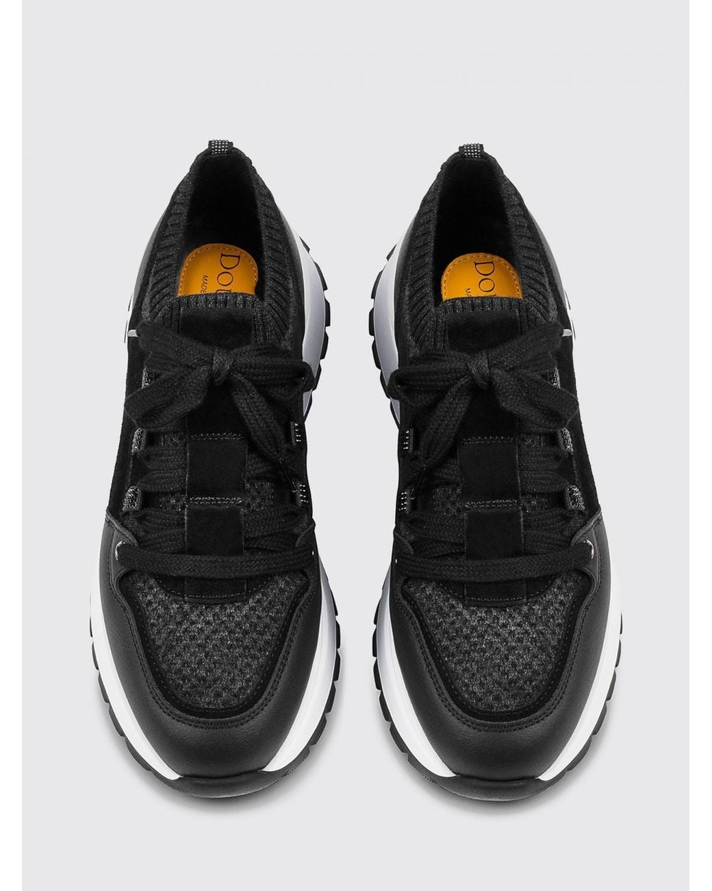 Doucal's Black Low-Top Sneakers