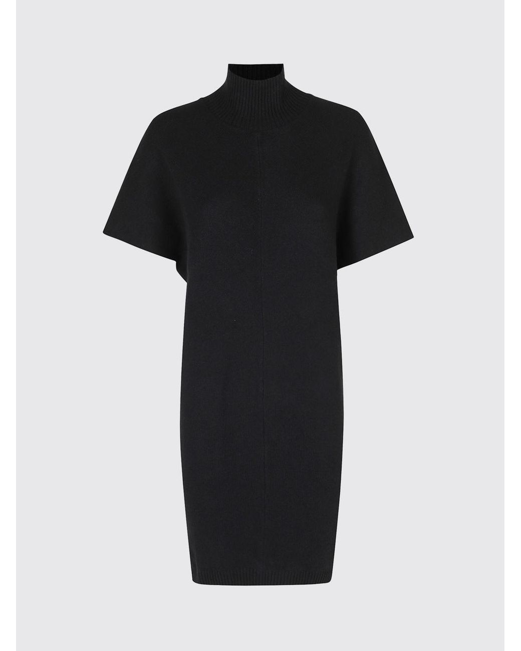 FEDERICA TOSI Blue Knit Sheath Mini Dress