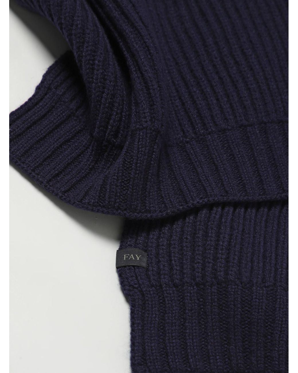 Fay Blue Scarf for men