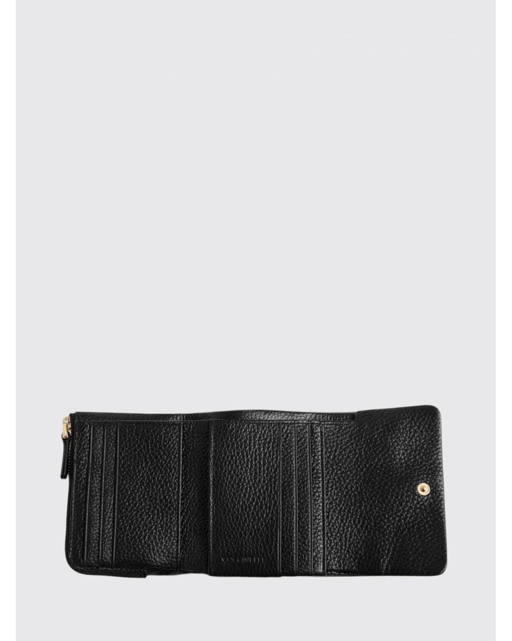 Coccinelle White C-Me Softy Hammered Leather Bag