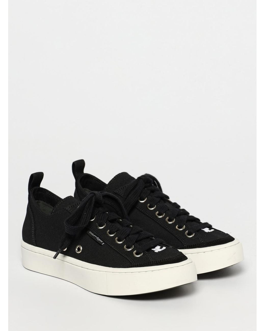Courreges Black CourrÈ Ges Sneakers