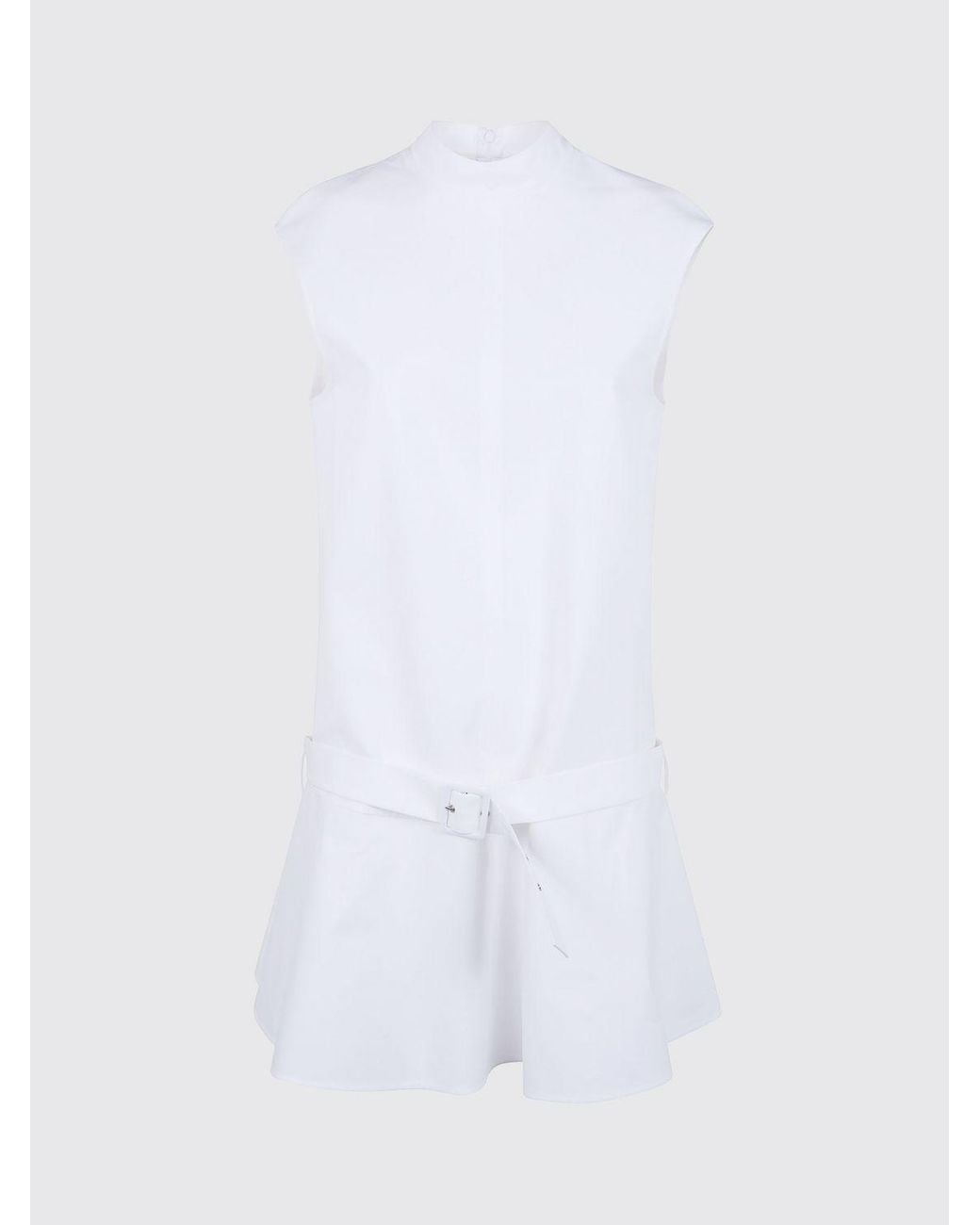 Semicouture White Dress