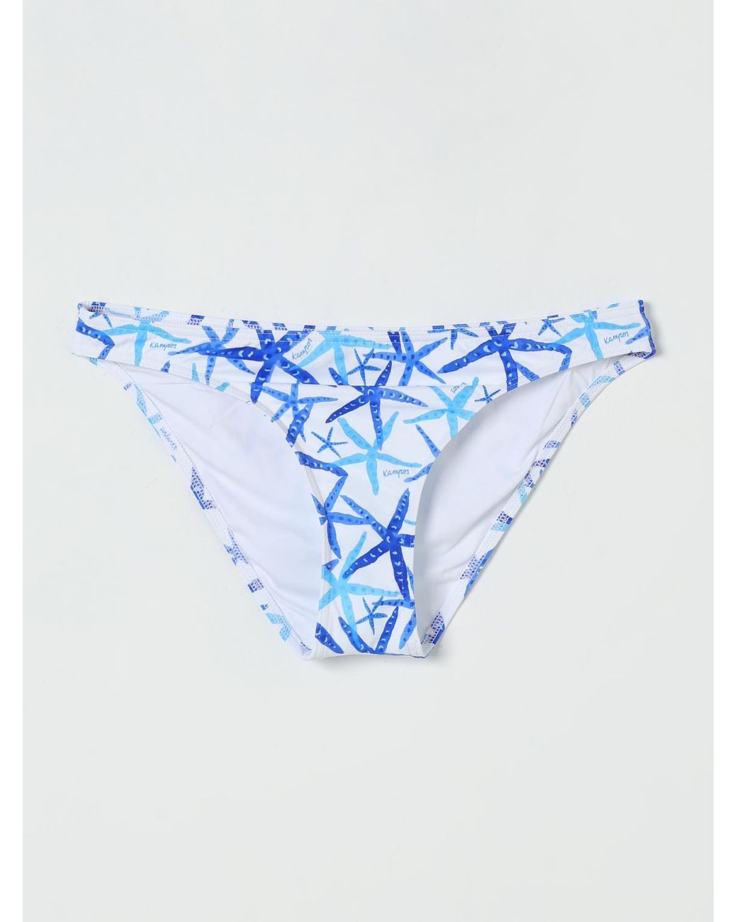 Kampos Blue Bikini Bottom Swimsuit